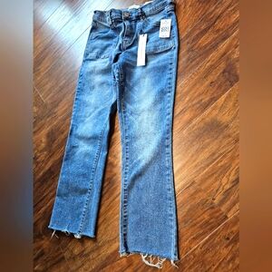 NWT Nicole Miller Soho High Rise Kick Boot Jeans Size 4